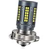 Ruiandsion P26S Lampadina LED Lampadina faro moto Bianco Super Bright DC 10-30V Sostituzione per faro moto, Non polarità