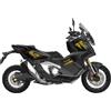 Generico Kit adesivi Compatibili con h onda X-ADV 750 ADV decal grafica completa carene laterali scegli colore -KIT B- Cod. 2137 (091 Oro)