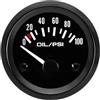 ETOPARS Auto Manometro Pressione Dell'olio Motor 2 52mm - Misuratore Veicolo Press Puntatore Indicatore Calibro Con Luce Bianca - Strumenti Per Pressione Olio