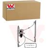 VAN WEZEL Alzacristallo anteriore Sinistra elettrico con motore elettrico Compatibilità con RENAULT Clio 3 Hatchback BR0/1, CR0/1 8200291148 8200843592 4332263