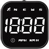 Terphadp G4 Head-Up Display LED Tachimetro Automatico Smart Digital Alarm Reminder GPS per HUD Accessori per Auto