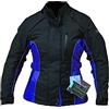 WinNet Giacca da Moto Princess da Donna con Protezioni Omologate C.E. ed Imbottitura Removibile