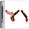MOTOTOPGUN acerbis 0017813.010 paratelaio x-grip arancio compatibile con ktm exc-f 520 2012 2013 2014 2015 2016 mototopgun