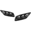 BHGMGEBLV Fanale Posteriore Moto Universale Per BMW Per S1000RR S 1000 S1000 RR 1000RR 2019-2024 Indicatore Di Direzione A LED Integrato Nel Fanale Posteriore Per Moto Segnale Del Freno(Black 19-22)