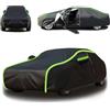 XMYAN Telo Copriauto da Esterno per Citroen C5 Aircross, Copertura per Auto Anti Grandine Impermeabile Resistente Anti UV Antipolvere AntiGraffio Riflettenti(Black,per Citroen C5 Aircross)
