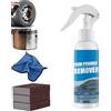 Gienslru Ouhoe Spray Antiruggine per Auto, Detergente per Rimuovere Polvere di Ferro, Ouhoe Rimuovi Ruggine Auto, Detergente per Rimuovere Ferro, Spray Antiruggine, Rimuovi Ruggine per Metallo
