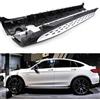 VERBANA Pedane laterali adatte per Mercedes Benz GLC Coupe C253 2016-2021 pedane laterali Nerf Bar (argento)
