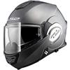 LS2, casco moto modulare VALIANT Titanio, XL