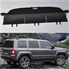 TANGTX Auto Copertura Bagagliaio Retrattile per Jeep Patriot 2008-2017, Posteriore Tronco Privacy Cappelliera Cargo Cover Parasole Tenda Coperture