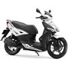 Generico Kit adesivi Compatibili con KYMCO AGILITY 125 decal grafica completa carene laterali ruote cerchi scegli colore -KIT C- Cod. 2057 (070 Nero)