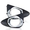 FVGOKMNA Faro Compatibile con Toyota per Yaris 2012 2013 2014 Copertura della Luce di Nebbia Anteriore Fendinebbia Telaio della Lampada Fari Accessori Auto Fendinebbia