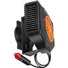 Riloer Riscaldatore per auto Riloer per camper 24V 200W Riscaldatore portatile per auto Ventilatore disappannamento Disappannamento Sbrinatore Condizionatore con rotazione di 360 gradi