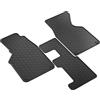 TEXER Tappetini in gomma per Volkswagen Transporter T4 Multivan Caravelle 1990 - 2003, cambio automatico, serie 2 posti (senza panca)