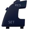 PSRRGZTM Controllo del Volante Compatibile con VW per Golf 7 7.5 MK7 per Jetta per Tiguan per Arteon per R-Line Tappo Pulsante Volante Multifunzione 5G0959442AD 5G0959442AE(RES SET-1PC)
