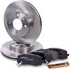 ATEC Germany Set freni asse anteriore incl. dischi freno Ø 241 mm ventilati | Compatibile con: HYUNDAI i10 I, KIA PICANTO I, PICANTO II