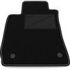 Somer Car Tappetino Auto SOLO LATO GUIDA 1pz compatibile con Alfa Romeo 159 distanza punti di fissaggio (conducente) 34,5 cm | 1 tappeto su misura in moquette