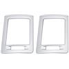 Zohisin Trim Per Condizionata Laterale Cover Ornament in Argento 2 Pezzi Adatto per W204 Classe C 2007 2013 Guida Sinistra con Finizione Lucida e Materiale ABS