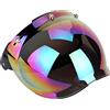 Zerodis Accessori per Seggiolini Auto Visiera retrò a Bolla Protezione Si Adatta Alla Maggior Parte dei Caschi Aperti a 3 Scatti Ideale per la Guida Lenti per Casco Moto