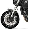 labelbike Adesivi Moto Cerchi Compatibile con Benelli | Leoncino 500 e 800, Strisce, Ruote, Tuning Kit, Decorazione, Bianco Italia, Made in Italy