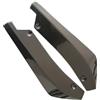 Senyoi Minigonne laterali per auto Per Peugeot 206 208 308 307 207 3008 407 508 408 Hatch SW CC RCZ Paraurti posteriore auto Spoiler diffusore Splitter(Nero)