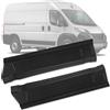 tivekeo Battitacco in plastica ABS di ricambio per Fiat ducato/Peugeot Boxer/Citroen Jumper 2006-2023, graffette porta nere una coppia sinistra e destra