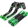 SRVSQTPTVK Freno Frizione Moto Leve Per Kawa&saki Per Z750 Per Z 750 (non Z750S M&odel) 2004-006 Moto Allungabile Leve Freno Frizione Manubrio Manopole(11)