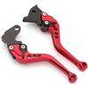 JMOLXURI Leva Freno Leve Frizione Per Piaggio Per NRG Per Liberty 125 Per Leader Per RST Per Liberty 50 4T Per RST Per PTT (E) CNC Scooter Leve Freno Anteriore Disco Posteriore Tamburo Moto Freno Frizione(Shor