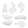 STI Carenatura Pit Bike Carena Plastiche Pitbike Moto CRF 50 Bianca