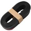 ELEKMPMGTD Auto Per Peugeot 206 207 208 307 308 406 407 408 508 2008 3008 4008 Labbro Anteriore Splitter Spoiler Minigonna Laterale Kit Carrozzeria Trim Accessori(Nero)
