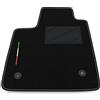 Somer Car Tappetino Auto SOLO LATO GUIDA 1pz compatibile con Ford Focus 2018-2022 | 1 tappeto su misura in moquette, bandiera Italia