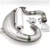 Generico Marmitta Racing VMC TORK - S adatto per Vespa 90, 125 ET3, Primavera