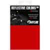 VFLUO 3M Reflective Colors™, Kit Adesivo Universale Fai da Te per Casco/Moto/Motorino/Bicicletta, 3M Technology™, 10 x 15 cm Foglio, Rosso Rubino