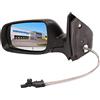 BESTPRICE ATP 1x Specchio retrovisore elettrico lato sinistro asferico | Compatibile con: VW BORA I, BORA Variant, GOLF IV, GOLF IV Variant