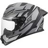 LS2, Casco Moto Integrale RAPID III XTREM Black Grey, M