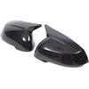 SBBLINWU Auto Calotte specchietti Compatibile con BMW per X1 IX1 U11 2023-2024 ABS in Fibra di Carbonio Car Styling Car Exterior Mirror Cover Sticker Accessori per Auto 2 Pezzi LHD