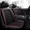 DANETI Coprisedili Auto, per Ford Ranger T8 2018-2023 Fodere Anteriori E Posteriori Pelle Traspirante Impermeabile Coprisedili Auto Accessori,B