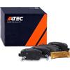 ATEC Germany Set pastiglie freno asse posteriore, Pastiglie freno | Compatibile con: FIAT TIPO Kombi, TIPO Schrägheck, TIPO Stufenheck
