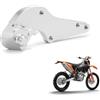 Runfarr staffa adattatrice per disco freno moto da cross 320 mm CNC per SX SXF XCW XC XCF XCFW EXC FE FC FX - Argento