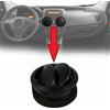 ATU Griglia di Ventilazione del Diffusore d'aria Centrale Compatibile per Fiorino, Qubo, Nemo, Bipper OE: 735461076, 8265.JJ