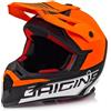 Generico Origine Hero MX Casco Cross Enduro, Arancio Fluo e Nero Opaco, Off-Road TG XL