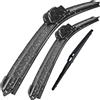 Xukey - Set di 3 spazzole tergicristallo anteriori e posteriori per Grand Cherokee WK2 2013-2020