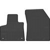 Motohobby Set di tappetini in gomma anteriori per Citroen C5 Aircross/DS7 Crossback (2017) - 2 pezzi - su misura