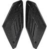 VOBOR 2PCS Pannello Laterale Del Motociclo Copertura di Aspirazione Dell'aria Protezione di Protezione di Ricambio per CB650R 2019 2020 2021 Autocycle Accessori(Carbonio)