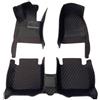 TRISAR Tappetini per Auto TRISAR per Ford Focus ST Line 2021, Nero, Tutto compreso Accessori Interni, Antigraffio e Antiusura