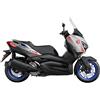 Generico Kit adesivi Compatibili con Yamaha X-MAX X MAX 300 scooter decal grafica completa carene laterali scegli colore -KIT C- Cod. 2172 (032 Rosso)