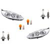 Johns Faro alogeno anteriore per Ford Fiesta 08 08-12 Set di lampadine L R