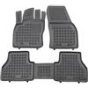 MTM Tappetini Gomma per Ford Connect Tourneo 05.2022- Design a Vaschetta, su Misura con Bordi Rialzati cod. 3D 10997
