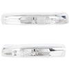 Difmqf Luce Specchietto Laterale Per Chevrolet Per Captiva 2007 2008 2009 2010 2011-2016 Specchietto Retrovisore Luci Lampeggianti Sinistra Destra LED Auto Indicatore Direzione(1pair)