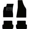 QUEMAR Tappetini Auto compatibili con Audi A4 (B6 B7) 2000-2008 / Kit Tappeti in Moquette e Gomma su Misura (Set 2 Anteriori+2 Posteriori)/Ricami e Colori Personalizzati (Bordo Antracite, 0 Ricami)