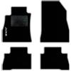 QUEMAR Tappetini Auto compatibili con Nissan Juke I 2010-2019 / Kit Tappeti Moquette e Gomma su Misura (Set 2 Anteriori + 2 Posteriori) / Ricami e Colori Personalizzati (Bordo Perla, 1 Ricamo)